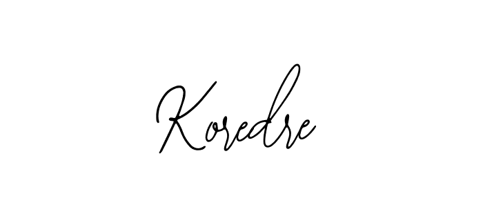 How to Draw Koredre signature style? Bearetta-2O07w is a latest design signature styles for name Koredre. Koredre signature style 12 images and pictures png