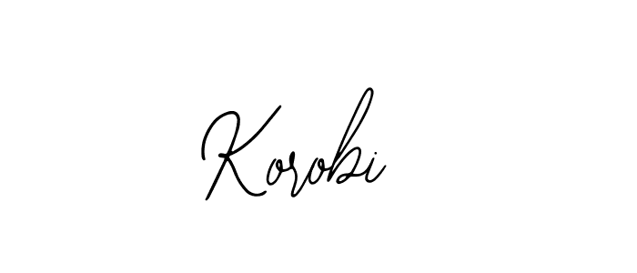 Make a beautiful signature design for name Korobi . Use this online signature maker to create a handwritten signature for free. Korobi  signature style 12 images and pictures png