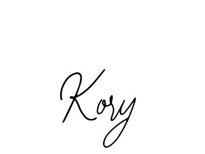 You should practise on your own different ways (Bearetta-2O07w) to write your name (Kory) in signature. don't let someone else do it for you. Kory signature style 12 images and pictures png