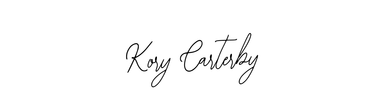 Use a signature maker to create a handwritten signature online. With this signature software, you can design (Bearetta-2O07w) your own signature for name Kory Carterby. Kory Carterby signature style 12 images and pictures png