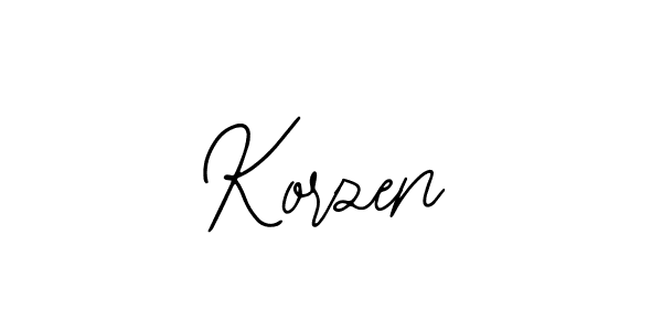 Create a beautiful signature design for name Korzen. With this signature (Bearetta-2O07w) fonts, you can make a handwritten signature for free. Korzen signature style 12 images and pictures png