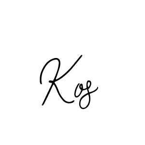 Kos stylish signature style. Best Handwritten Sign (Bearetta-2O07w) for my name. Handwritten Signature Collection Ideas for my name Kos. Kos signature style 12 images and pictures png