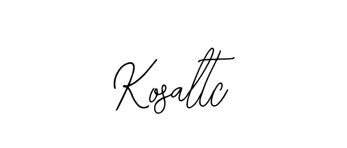 Make a beautiful signature design for name Kosaltc. With this signature (Bearetta-2O07w) style, you can create a handwritten signature for free. Kosaltc signature style 12 images and pictures png