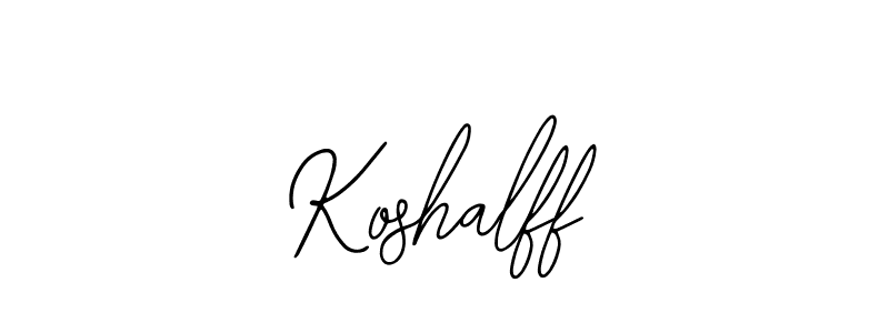 Also You can easily find your signature by using the search form. We will create Koshalff name handwritten signature images for you free of cost using Bearetta-2O07w sign style. Koshalff signature style 12 images and pictures png