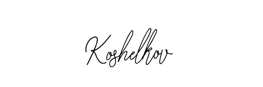 if you are searching for the best signature style for your name Koshelkov. so please give up your signature search. here we have designed multiple signature styles  using Bearetta-2O07w. Koshelkov signature style 12 images and pictures png