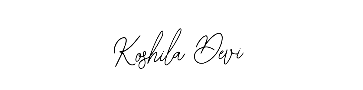 The best way (Bearetta-2O07w) to make a short signature is to pick only two or three words in your name. The name Koshila Devi include a total of six letters. For converting this name. Koshila Devi signature style 12 images and pictures png