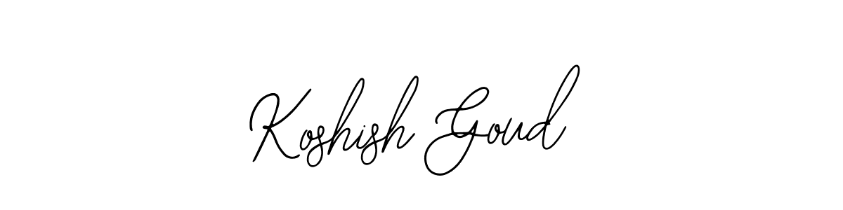 How to Draw Koshish Goud signature style? Bearetta-2O07w is a latest design signature styles for name Koshish Goud. Koshish Goud signature style 12 images and pictures png