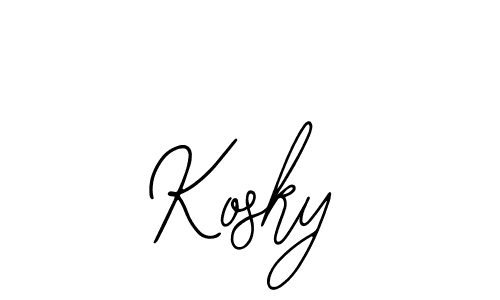 Also You can easily find your signature by using the search form. We will create Kosky name handwritten signature images for you free of cost using Bearetta-2O07w sign style. Kosky signature style 12 images and pictures png