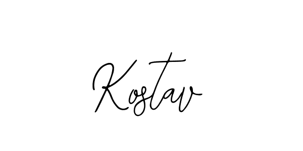 Similarly Bearetta-2O07w is the best handwritten signature design. Signature creator online .You can use it as an online autograph creator for name Kostav. Kostav signature style 12 images and pictures png