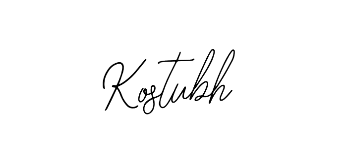 How to make Kostubh signature? Bearetta-2O07w is a professional autograph style. Create handwritten signature for Kostubh name. Kostubh signature style 12 images and pictures png