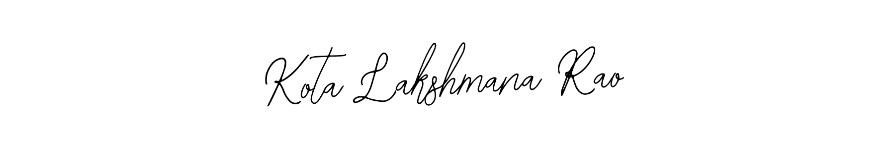 You can use this online signature creator to create a handwritten signature for the name Kota Lakshmana Rao. This is the best online autograph maker. Kota Lakshmana Rao signature style 12 images and pictures png
