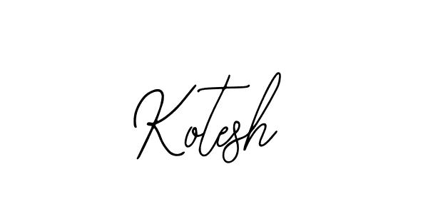 Kotesh stylish signature style. Best Handwritten Sign (Bearetta-2O07w) for my name. Handwritten Signature Collection Ideas for my name Kotesh. Kotesh signature style 12 images and pictures png