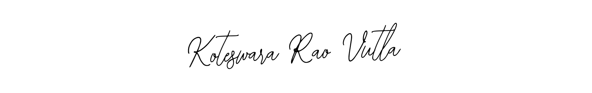 Koteswara Rao Vutla stylish signature style. Best Handwritten Sign (Bearetta-2O07w) for my name. Handwritten Signature Collection Ideas for my name Koteswara Rao Vutla. Koteswara Rao Vutla signature style 12 images and pictures png