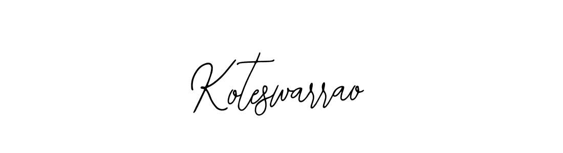 Design your own signature with our free online signature maker. With this signature software, you can create a handwritten (Bearetta-2O07w) signature for name Koteswarrao. Koteswarrao signature style 12 images and pictures png