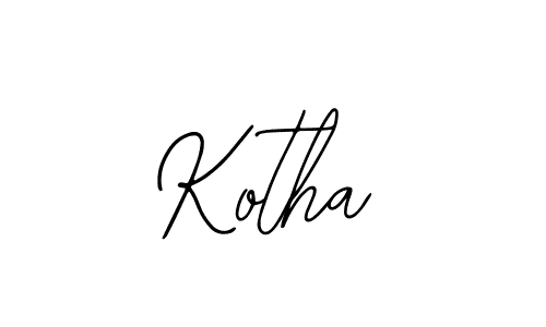 How to Draw Kotha signature style? Bearetta-2O07w is a latest design signature styles for name Kotha. Kotha signature style 12 images and pictures png