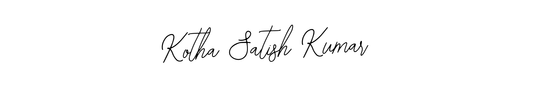 See photos of Kotha Satish Kumar official signature by Spectra . Check more albums & portfolios. Read reviews & check more about Bearetta-2O07w font. Kotha Satish Kumar signature style 12 images and pictures png