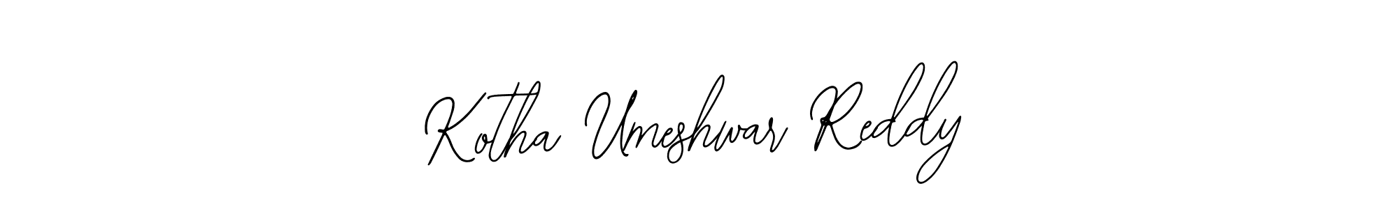 Kotha Umeshwar Reddy stylish signature style. Best Handwritten Sign (Bearetta-2O07w) for my name. Handwritten Signature Collection Ideas for my name Kotha Umeshwar Reddy. Kotha Umeshwar Reddy signature style 12 images and pictures png