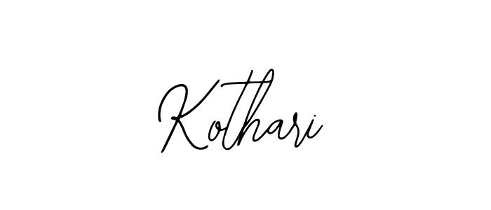 Make a beautiful signature design for name Kothari. With this signature (Bearetta-2O07w) style, you can create a handwritten signature for free. Kothari signature style 12 images and pictures png