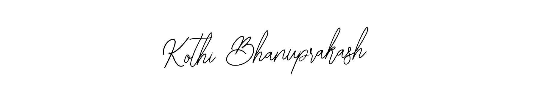 Make a beautiful signature design for name Kothi Bhanuprakash. With this signature (Bearetta-2O07w) style, you can create a handwritten signature for free. Kothi Bhanuprakash signature style 12 images and pictures png