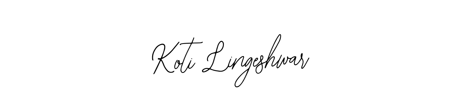 Once you've used our free online signature maker to create your best signature Bearetta-2O07w style, it's time to enjoy all of the benefits that Koti Lingeshwar name signing documents. Koti Lingeshwar signature style 12 images and pictures png