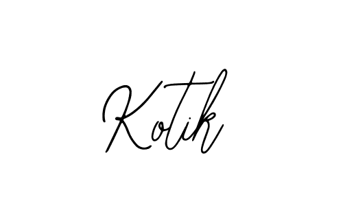 Kotik stylish signature style. Best Handwritten Sign (Bearetta-2O07w) for my name. Handwritten Signature Collection Ideas for my name Kotik. Kotik signature style 12 images and pictures png