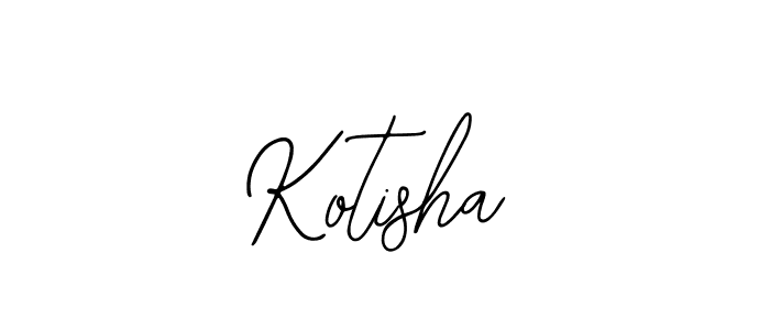 Similarly Bearetta-2O07w is the best handwritten signature design. Signature creator online .You can use it as an online autograph creator for name Kotisha. Kotisha signature style 12 images and pictures png