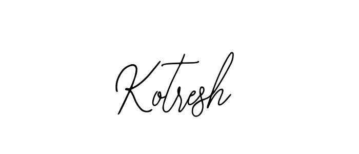 if you are searching for the best signature style for your name Kotresh. so please give up your signature search. here we have designed multiple signature styles  using Bearetta-2O07w. Kotresh signature style 12 images and pictures png