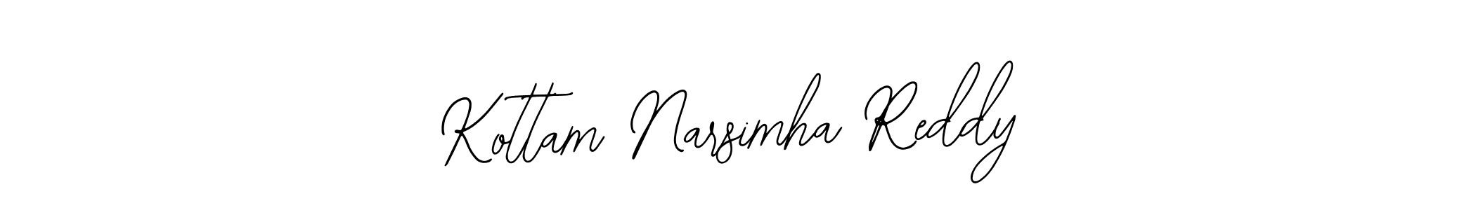 Make a beautiful signature design for name Kottam Narsimha Reddy. Use this online signature maker to create a handwritten signature for free. Kottam Narsimha Reddy signature style 12 images and pictures png