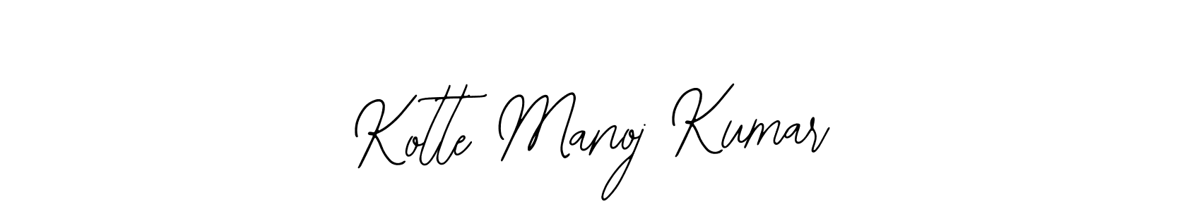 It looks lik you need a new signature style for name Kotte Manoj Kumar. Design unique handwritten (Bearetta-2O07w) signature with our free signature maker in just a few clicks. Kotte Manoj Kumar signature style 12 images and pictures png