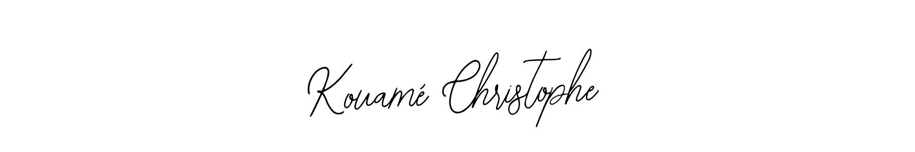 Design your own signature with our free online signature maker. With this signature software, you can create a handwritten (Bearetta-2O07w) signature for name Kouamé Christophe. Kouamé Christophe signature style 12 images and pictures png