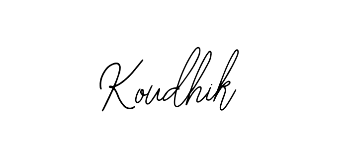 Once you've used our free online signature maker to create your best signature Bearetta-2O07w style, it's time to enjoy all of the benefits that Koudhik name signing documents. Koudhik signature style 12 images and pictures png