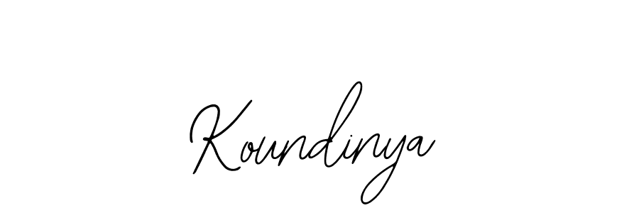 Make a beautiful signature design for name Koundinya. With this signature (Bearetta-2O07w) style, you can create a handwritten signature for free. Koundinya signature style 12 images and pictures png