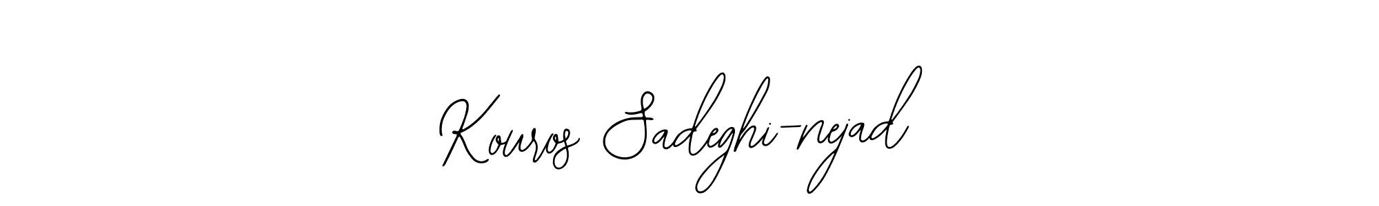 Also we have Kouros Sadeghi-nejad name is the best signature style. Create professional handwritten signature collection using Bearetta-2O07w autograph style. Kouros Sadeghi-nejad signature style 12 images and pictures png