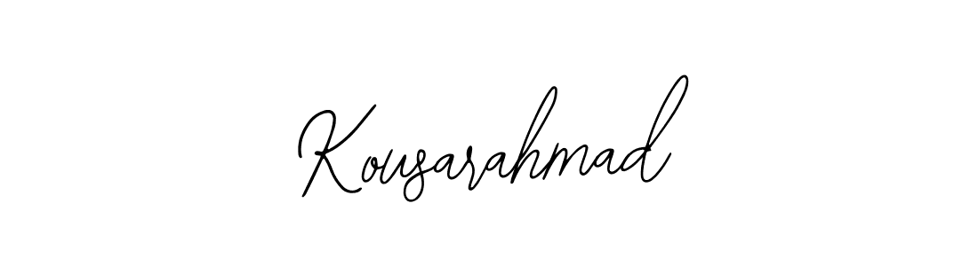 Also we have Kousarahmad name is the best signature style. Create professional handwritten signature collection using Bearetta-2O07w autograph style. Kousarahmad signature style 12 images and pictures png