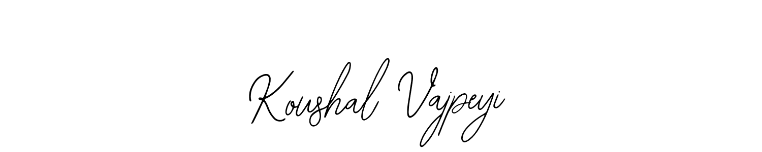 See photos of Koushal Vajpeyi official signature by Spectra . Check more albums & portfolios. Read reviews & check more about Bearetta-2O07w font. Koushal Vajpeyi signature style 12 images and pictures png