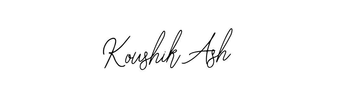 Also You can easily find your signature by using the search form. We will create Koushik Ash name handwritten signature images for you free of cost using Bearetta-2O07w sign style. Koushik Ash signature style 12 images and pictures png