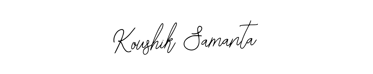 It looks lik you need a new signature style for name Koushik Samanta. Design unique handwritten (Bearetta-2O07w) signature with our free signature maker in just a few clicks. Koushik Samanta signature style 12 images and pictures png