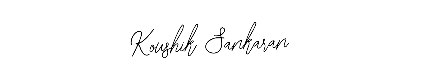 See photos of Koushik Sankaran official signature by Spectra . Check more albums & portfolios. Read reviews & check more about Bearetta-2O07w font. Koushik Sankaran signature style 12 images and pictures png