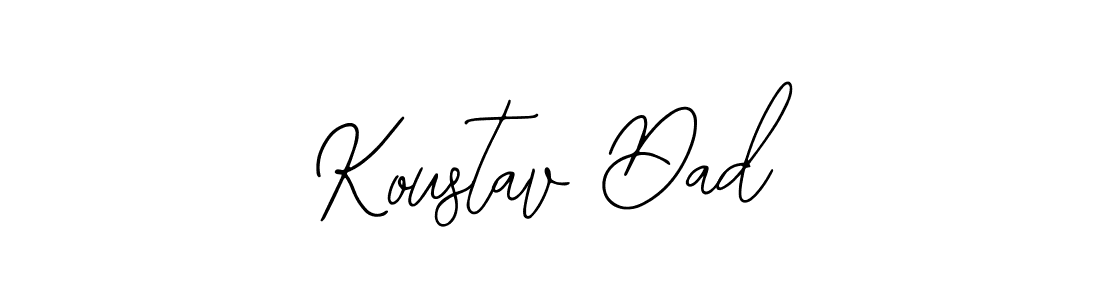 Make a short Koustav Dad signature style. Manage your documents anywhere anytime using Bearetta-2O07w. Create and add eSignatures, submit forms, share and send files easily. Koustav Dad signature style 12 images and pictures png