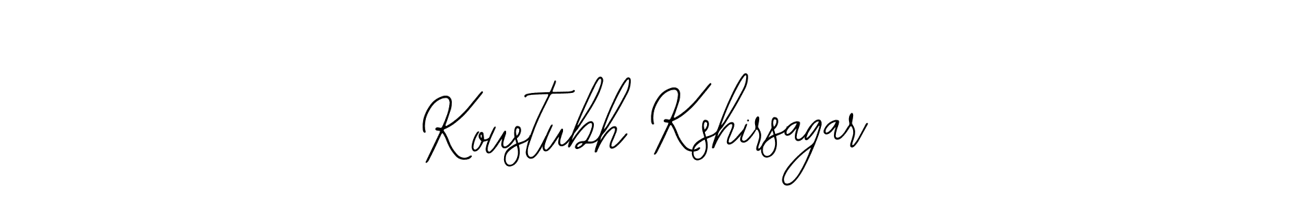 Design your own signature with our free online signature maker. With this signature software, you can create a handwritten (Bearetta-2O07w) signature for name Koustubh Kshirsagar. Koustubh Kshirsagar signature style 12 images and pictures png