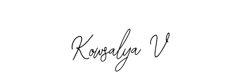 Make a beautiful signature design for name Kowsalya V. Use this online signature maker to create a handwritten signature for free. Kowsalya V signature style 12 images and pictures png