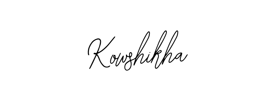 Similarly Bearetta-2O07w is the best handwritten signature design. Signature creator online .You can use it as an online autograph creator for name Kowshikha. Kowshikha signature style 12 images and pictures png