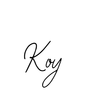 Create a beautiful signature design for name Koy. With this signature (Bearetta-2O07w) fonts, you can make a handwritten signature for free. Koy signature style 12 images and pictures png