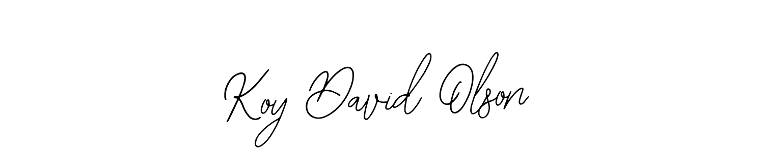 You can use this online signature creator to create a handwritten signature for the name Koy David Olson. This is the best online autograph maker. Koy David Olson signature style 12 images and pictures png