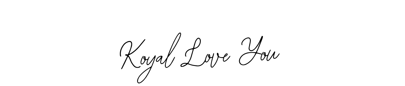 This is the best signature style for the Koyal Love You name. Also you like these signature font (Bearetta-2O07w). Mix name signature. Koyal Love You signature style 12 images and pictures png