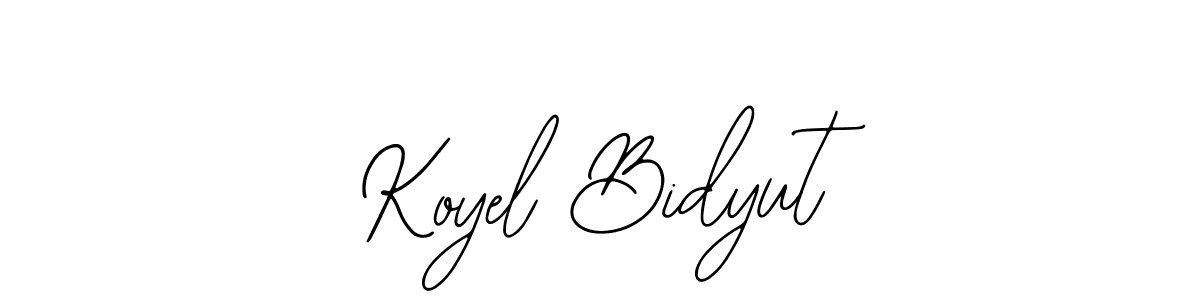 Koyel Bidyut stylish signature style. Best Handwritten Sign (Bearetta-2O07w) for my name. Handwritten Signature Collection Ideas for my name Koyel Bidyut. Koyel Bidyut signature style 12 images and pictures png
