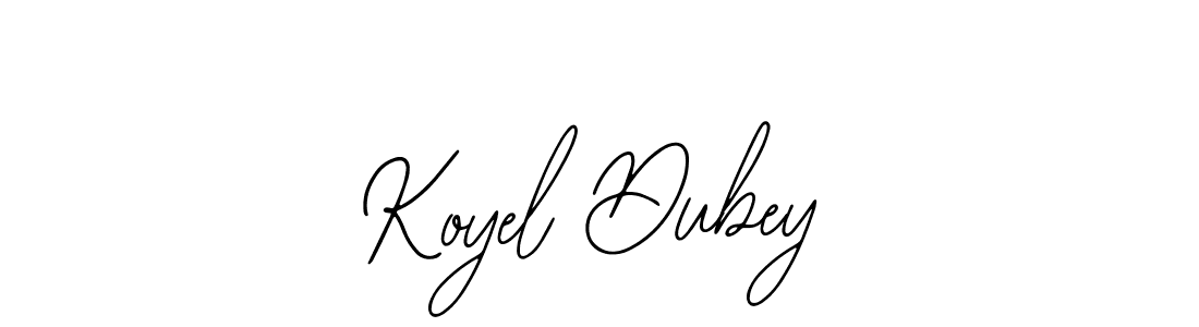 How to make Koyel Dubey name signature. Use Bearetta-2O07w style for creating short signs online. This is the latest handwritten sign. Koyel Dubey signature style 12 images and pictures png