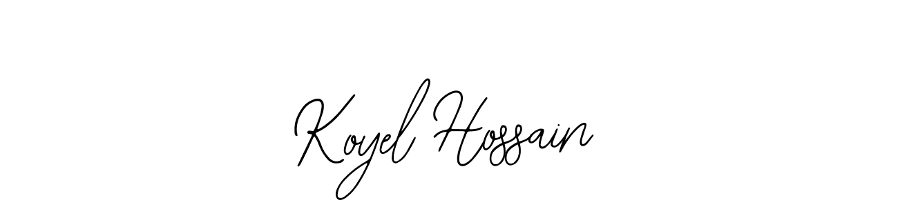 See photos of Koyel Hossain official signature by Spectra . Check more albums & portfolios. Read reviews & check more about Bearetta-2O07w font. Koyel Hossain signature style 12 images and pictures png