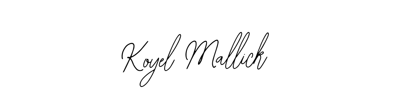 How to make Koyel Mallick signature? Bearetta-2O07w is a professional autograph style. Create handwritten signature for Koyel Mallick name. Koyel Mallick signature style 12 images and pictures png