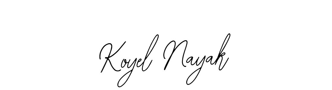 How to make Koyel Nayak name signature. Use Bearetta-2O07w style for creating short signs online. This is the latest handwritten sign. Koyel Nayak signature style 12 images and pictures png
